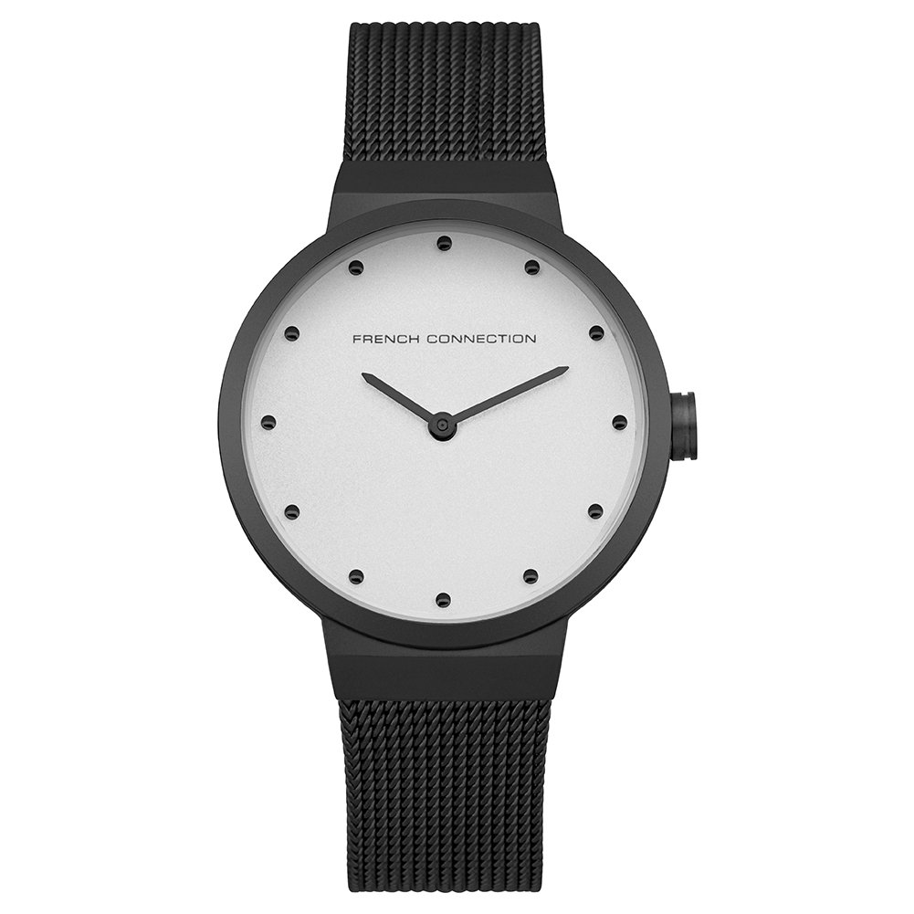 French Connection Casual Analog White Dial Womens Watch-FC1291BBM (B01MT10A4P) Amazon Price History, Amazon Price Tracker