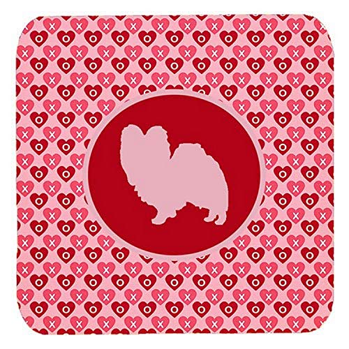 Caroline's Treasures SDK1105-A-FC Foam Coaster Set of 4 Set of 4 Cup Coasters for Indoor Outdoor, Tabletop Protection, Anti Slip, Mouse pad Material