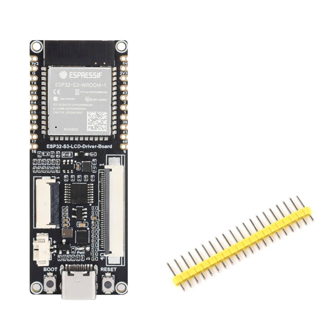 Waveshare ESP32-S3 RGB LCD Driver Board, Equipped with 32-Bit 240MHz LX7 Dual-Core Processor, 8MB PS-RAM and Flash, Wi-F & Blue-T Support, Driver Board Only