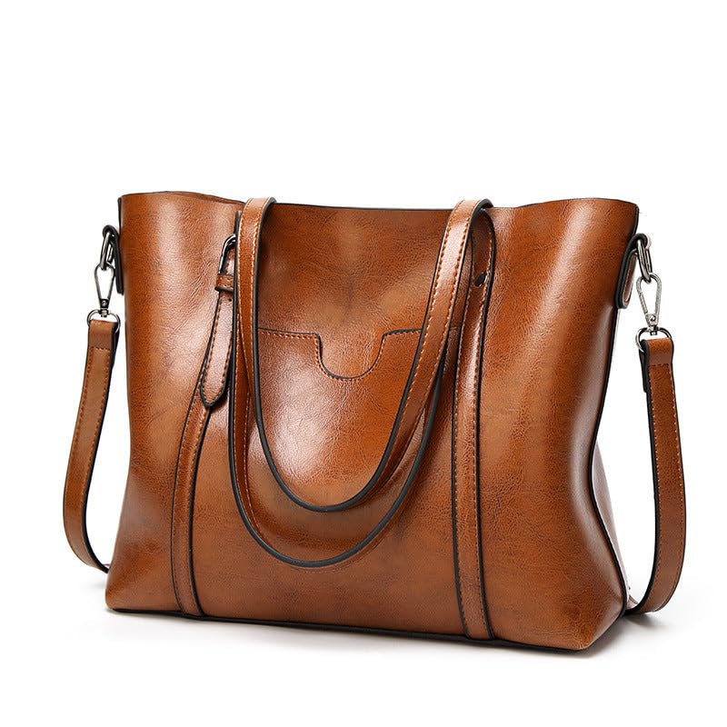 SYGA Womens Shoulder & Crossbody Tote Bag with Multiple Internal Pockets in Pretty Color (BROWN) (B0CYLMLM9V) Amazon Price History, Amazon Price Tracker