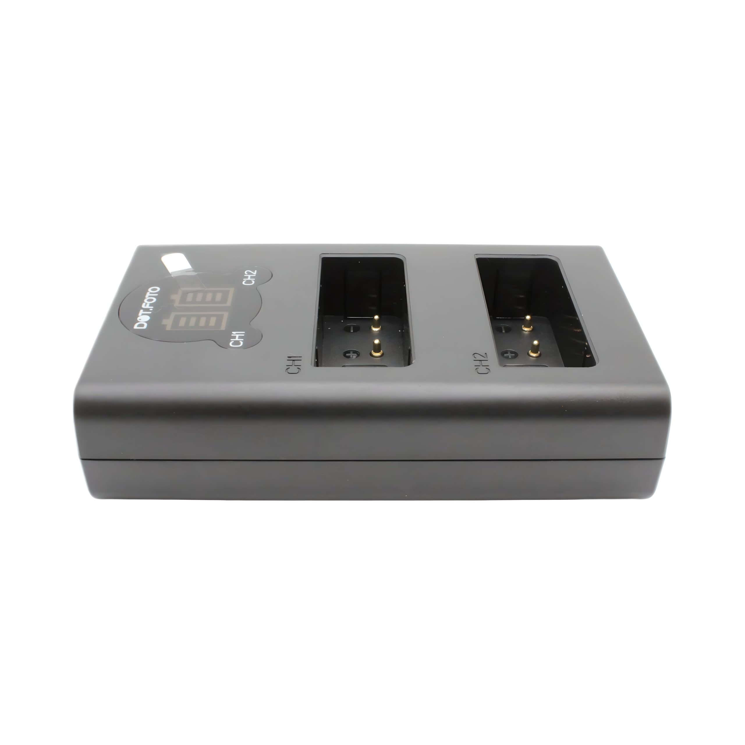 DMW-BLE9, DMW-BLE9E, DMW-BLG10, DMW-BLG10E Premium 1025mAh Batteria (x2) & Doppio Caricabatterie USB per Panasonic DC-TZ99, DC-TZ90 DMC-TZ100 DMC-GX7 DMC-TZ80 DC-LX100 II, DMC-GF6 DMC-GX80