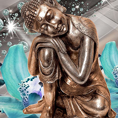 Runa Art - Quadri Budda Orchidea 200 x 100 cm 5