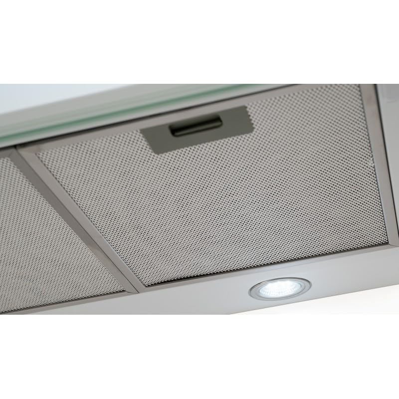 BELDEKO Hotte Casquette 90 cm Blanc 438 m3/h 200W - Marque Française