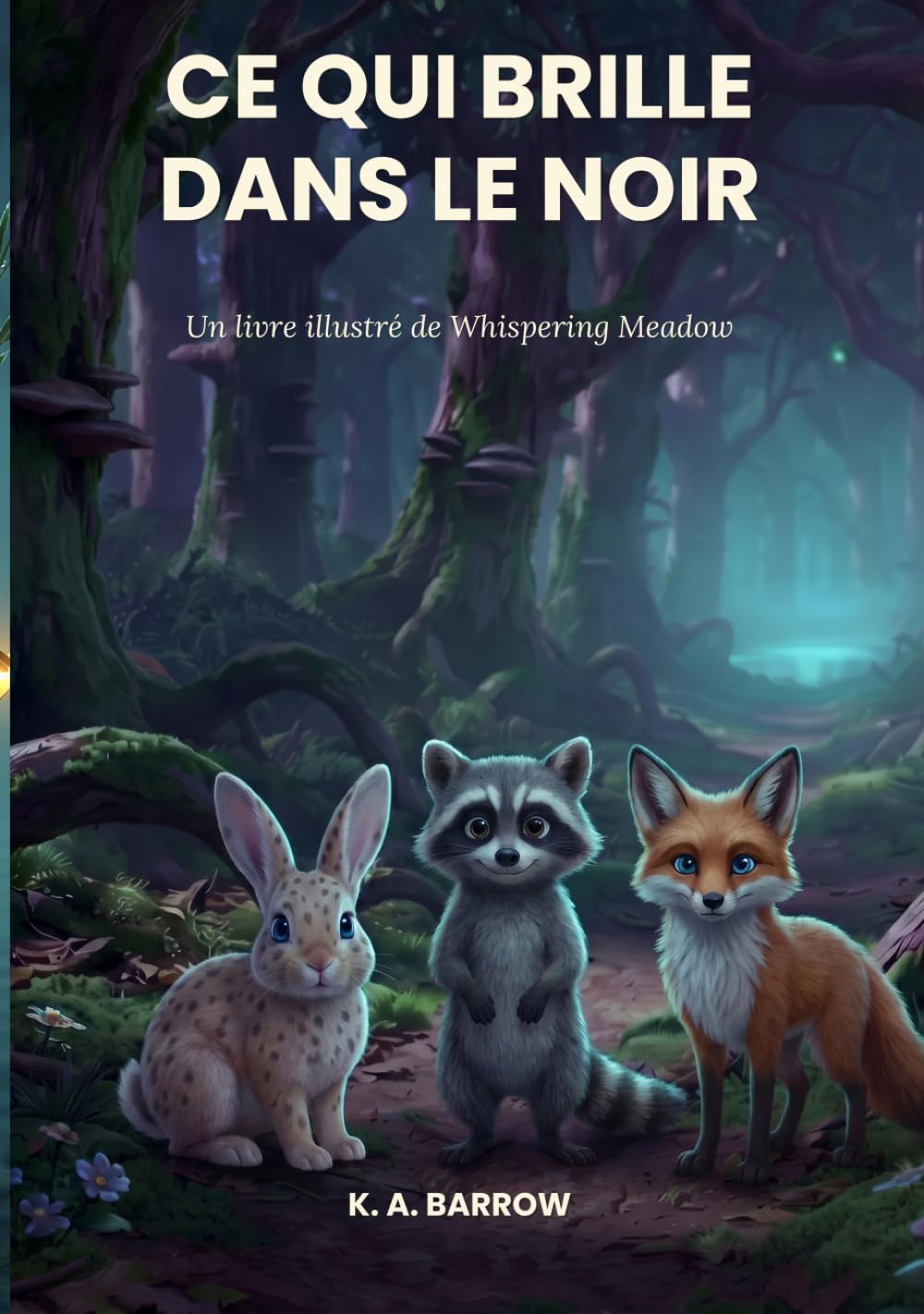 Ce qui brille dans le noir: Un livre illustré de Whispering Meadow