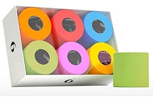 3-Ply Multicolor Toilet Paper Rolls Gift Box - 6 Rolls of Fun Bathroom Tissue
