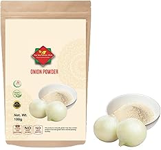 Onion Powder (100g/3.52oz) l Ground Powder l Ground from Whole Dired Onion l Premium Quality l 100% Natural l No Additives