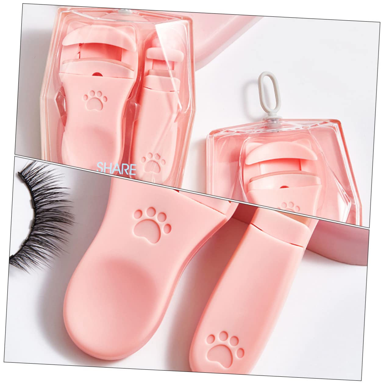 Lot De 5 Recourbe- Ergonomiques Pour Courts Outil De Recourbe- Application Facile Format Voyage Pour Les Déplacements 2 Pièces X 5