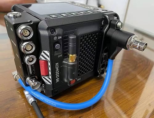 Miniatura 7 de SZRMCC Cable protector SDI 12G 6G HD SDI en ángulo recto BNC sobrevoltaje protector de circuito aislador cable de video para RED Komodo ARRI Alexa