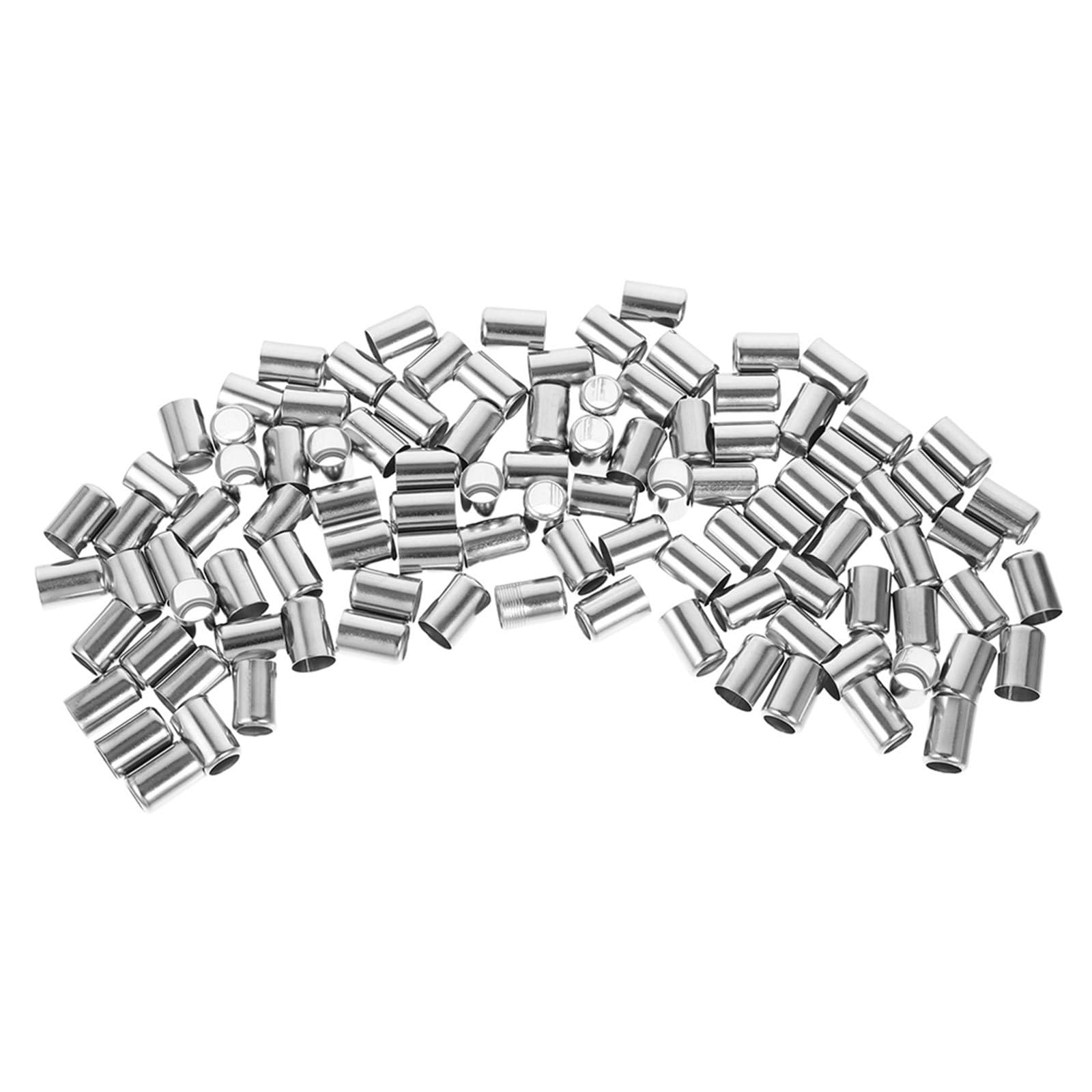 Casquillos de crimpado de acero inoxidable 13 mm Healeved de 200 piezas para mangueras hidráulicas