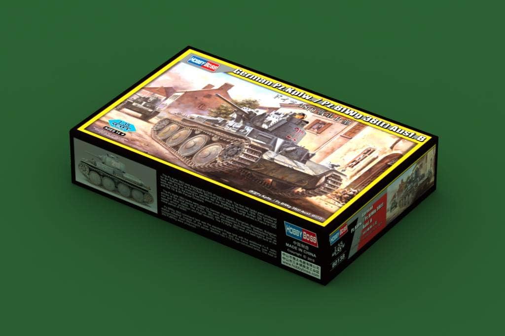 FloZ Hobbyboss 80138 1:35 Scale German Pz.Kpfw./Pz.BfWg 38(t) Ausf. B Plastic Model Kit