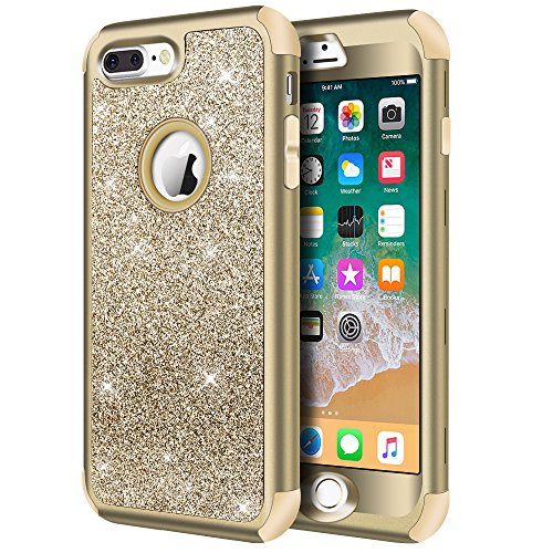 Coque iPhone 7 Plus robuste dorée Hython aux finitions premium