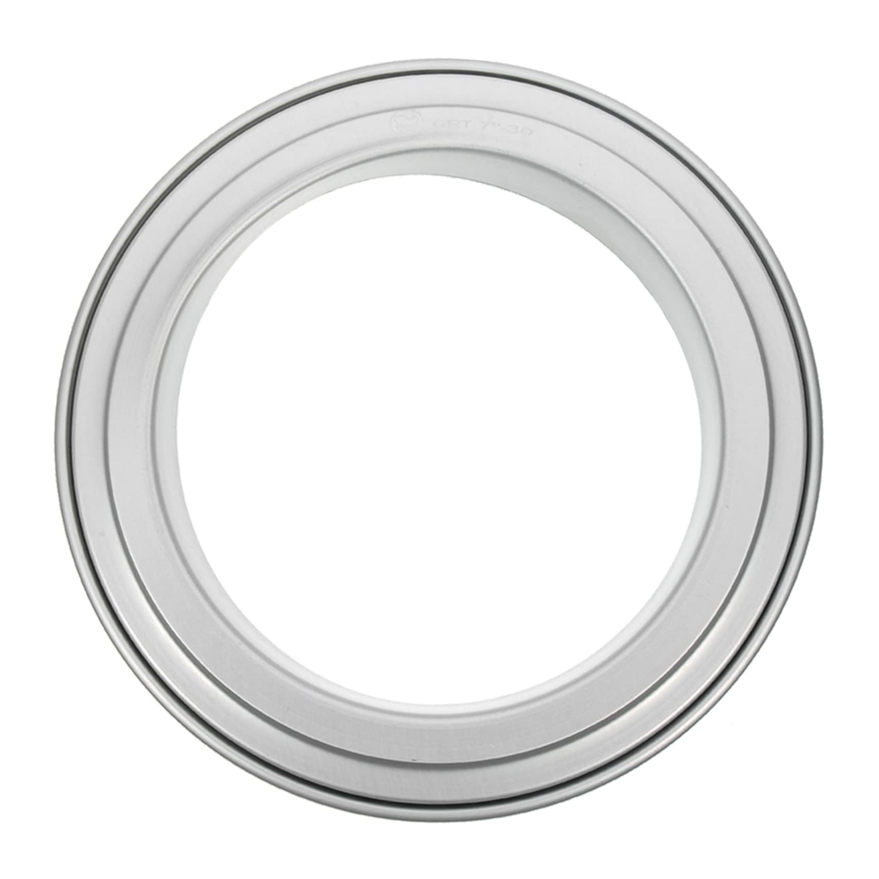 KICHOUSE Pizza Saucing Ring Heat Resistant Metal Pizza Seasoning Tool with Smooth Edges Easy to Clean for Home Bakery Restaurant Cooking