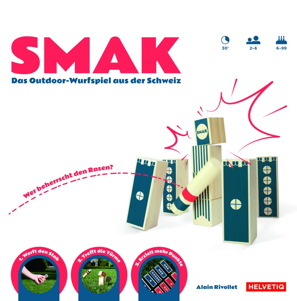 SMAK (Kinderspiel): Das Outdoor-Würfspiel aus der Schweiz