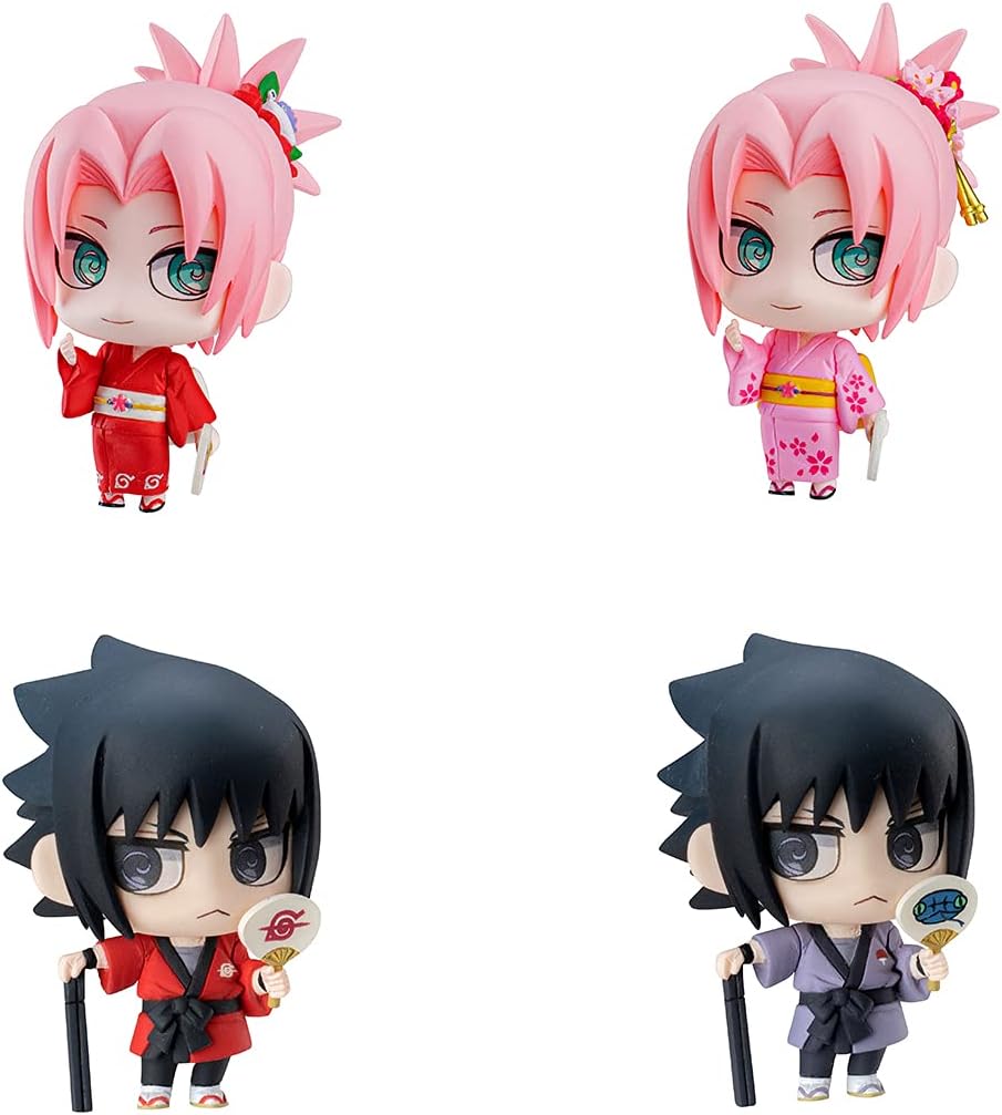 Megahouse - Naruto Shippuden - Naruto 10th Anniversary, Petit Chara Land (Complete Set with Gift)