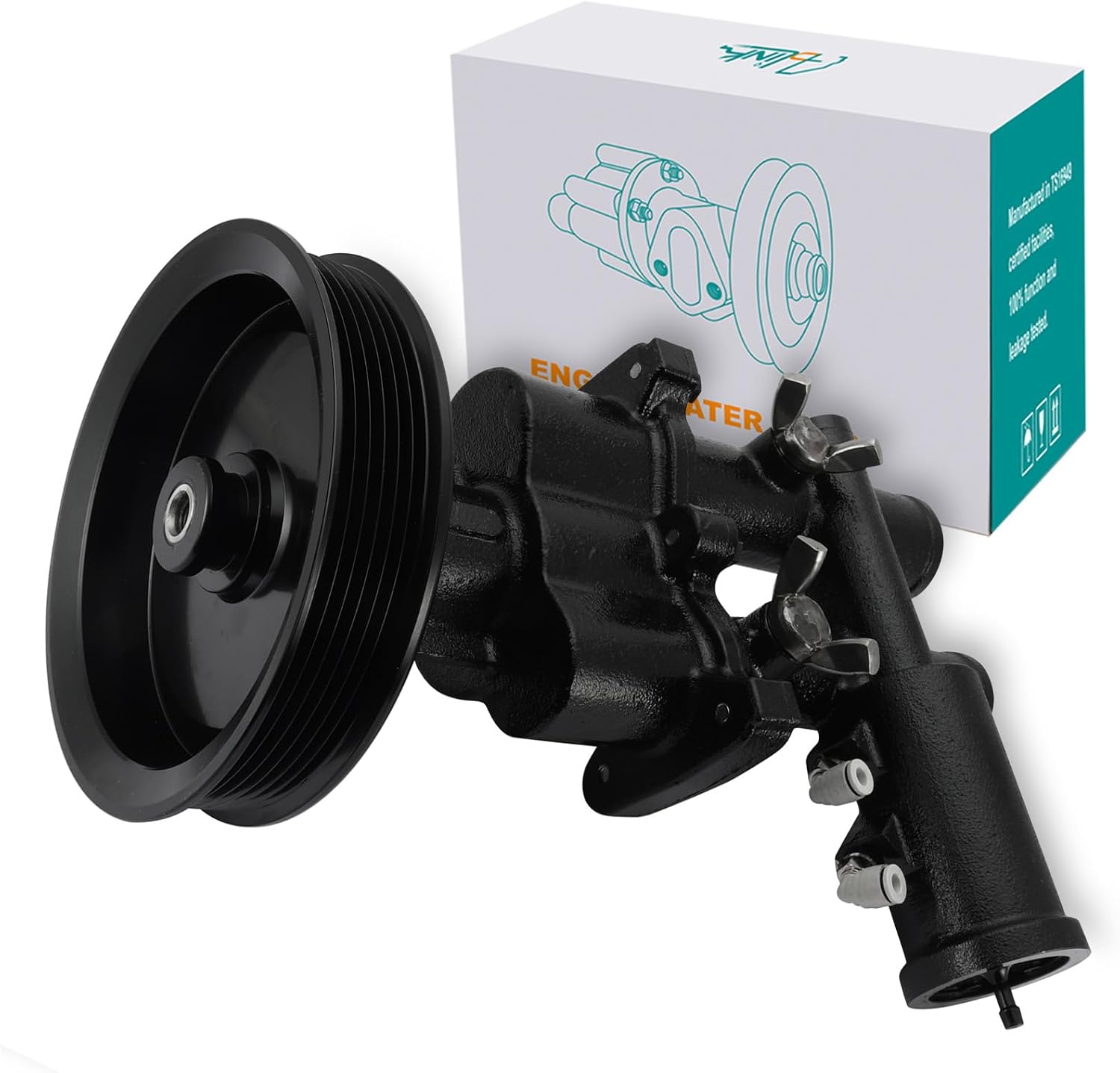 46-8M0137217 46-8M0137218 Water Pump For Mercury Mercruiser Quicksilver 496 MAG & HO & MIE 8.1S & HO 4.3L 5.0L 5.7L 6.2L 8.2L 46-8M0139996 46-8M0122658 8M0137217 8M0137218 8M0139996 8M0139997