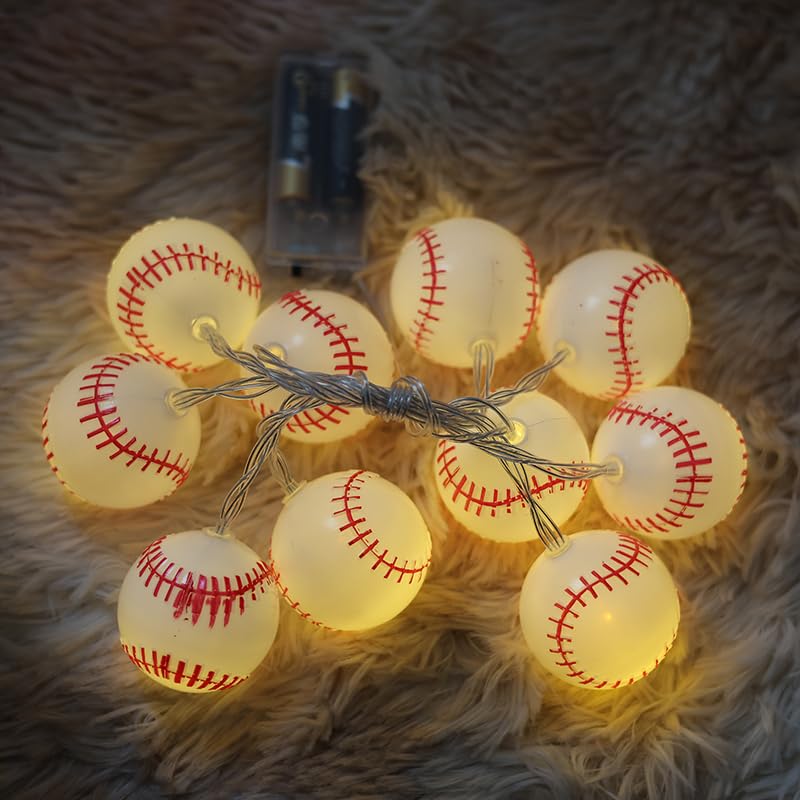 LED-Lichterkette for Fußball und Basketball(20Led 3m-Usb,Baseball)