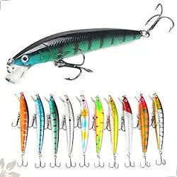 Isca Artificial Importada Meia Água Tucunaré Dourado Traíra