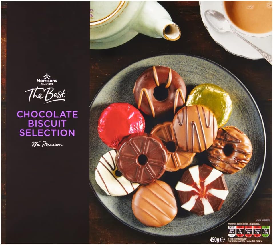 Morrisons The Best Chocolate Biscuit Selection, 450g Amazon.co.uk