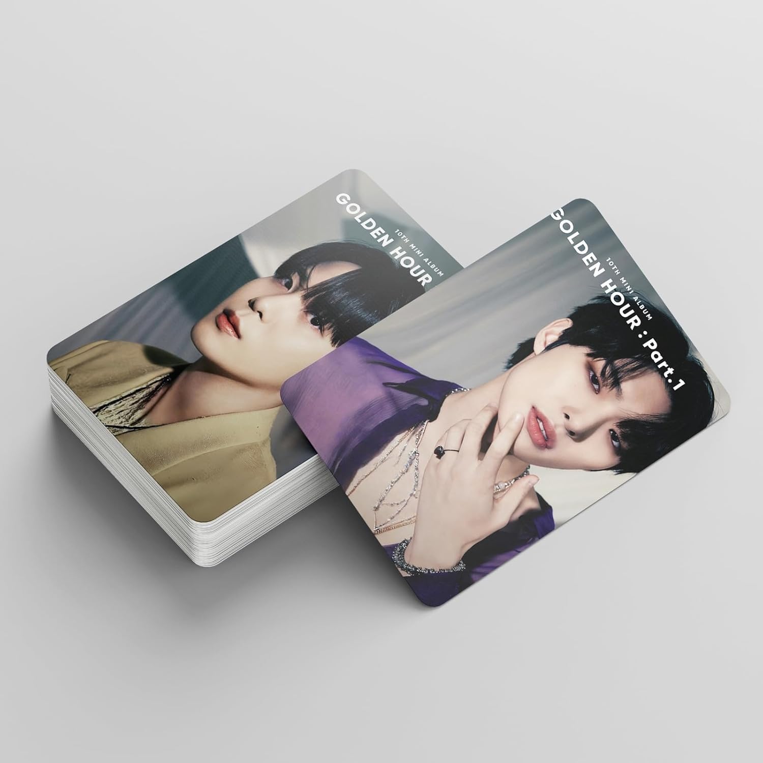 Yuto ATEEZ Album golden hour Part.1 photocards 55 peças ATEEZ New