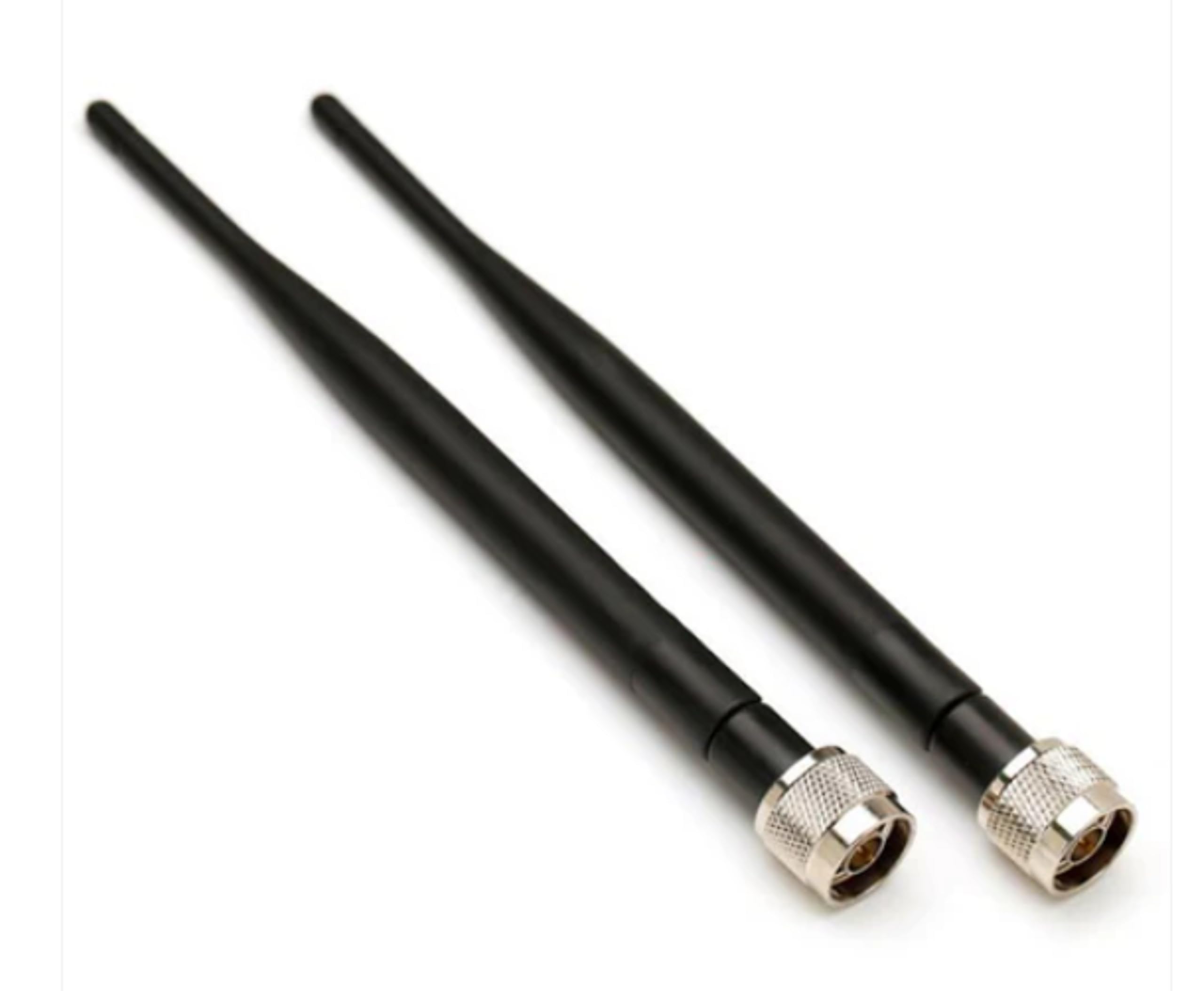 NISTECH 5dbi Rubber Duck Omni Direction Whip Antenna with N Male Connector (Pack of 2) 2.4GHz 5GHz 5.8GHz Network Card, WiFi Router Hotspot, WiFi USB Adapter 700MHz-2700MHz NRFA006-16-image-34