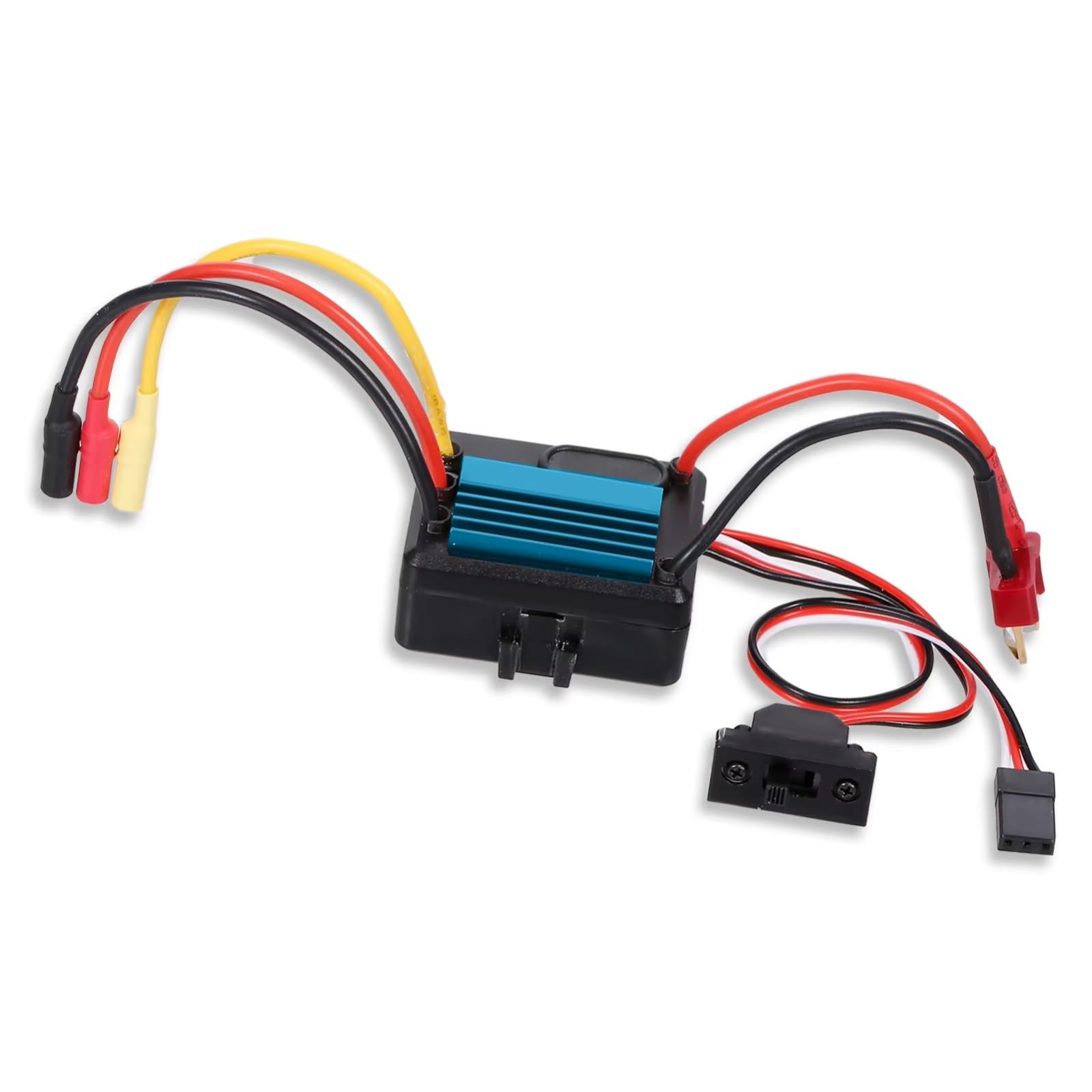 Accessori RC ESC Per 1/16 1/18 35A Brushless ESC Regolatore Di Velocità Elettrico RC Auto Modello Camion Accessorio Modificato Ricambio Off Road Veicoli(Blue)