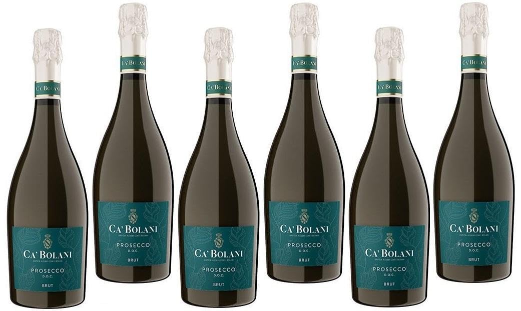 CA' BOLANI PROSECCO SPUMANTE BRUT DOC 75 CL 6 BOTELLAS