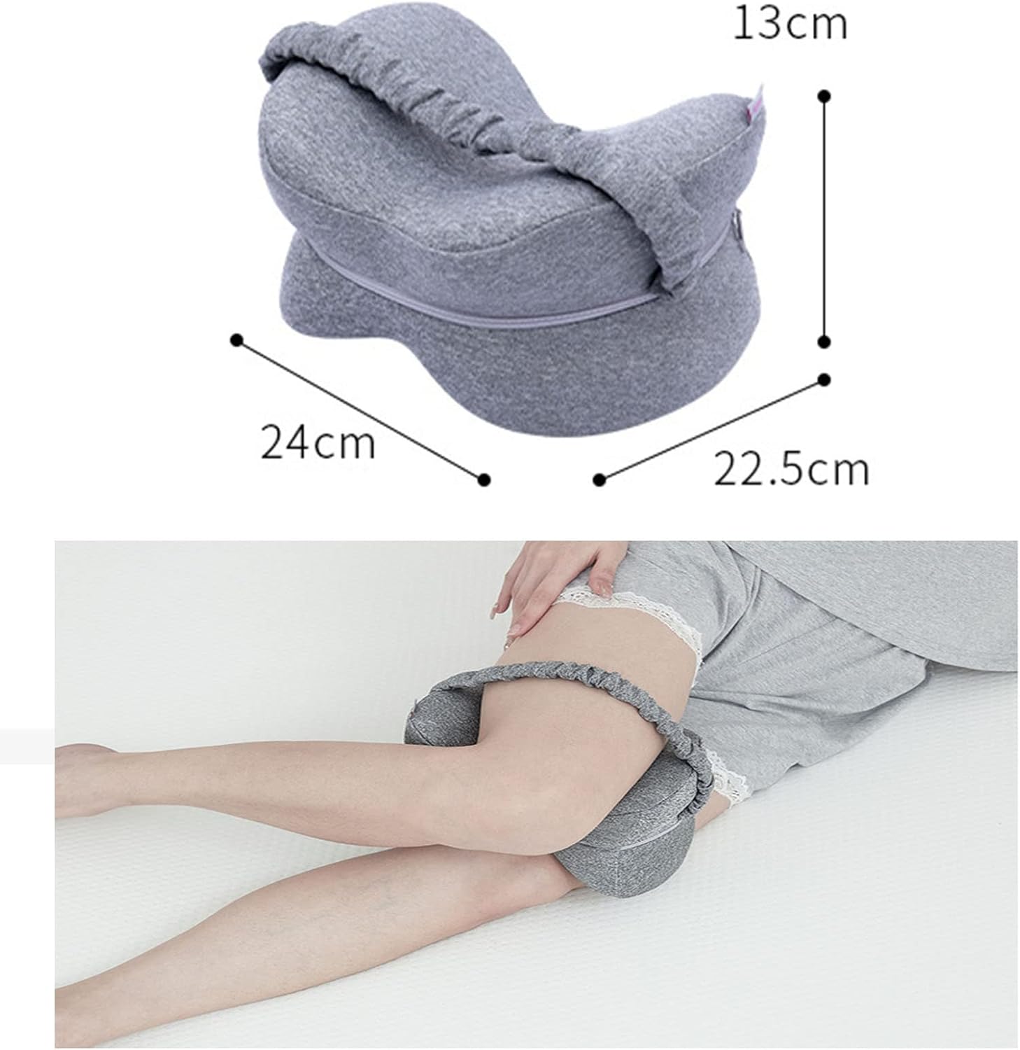 Buy Body Pillows for Adults with Cover Memory Foam Knee Pillow for