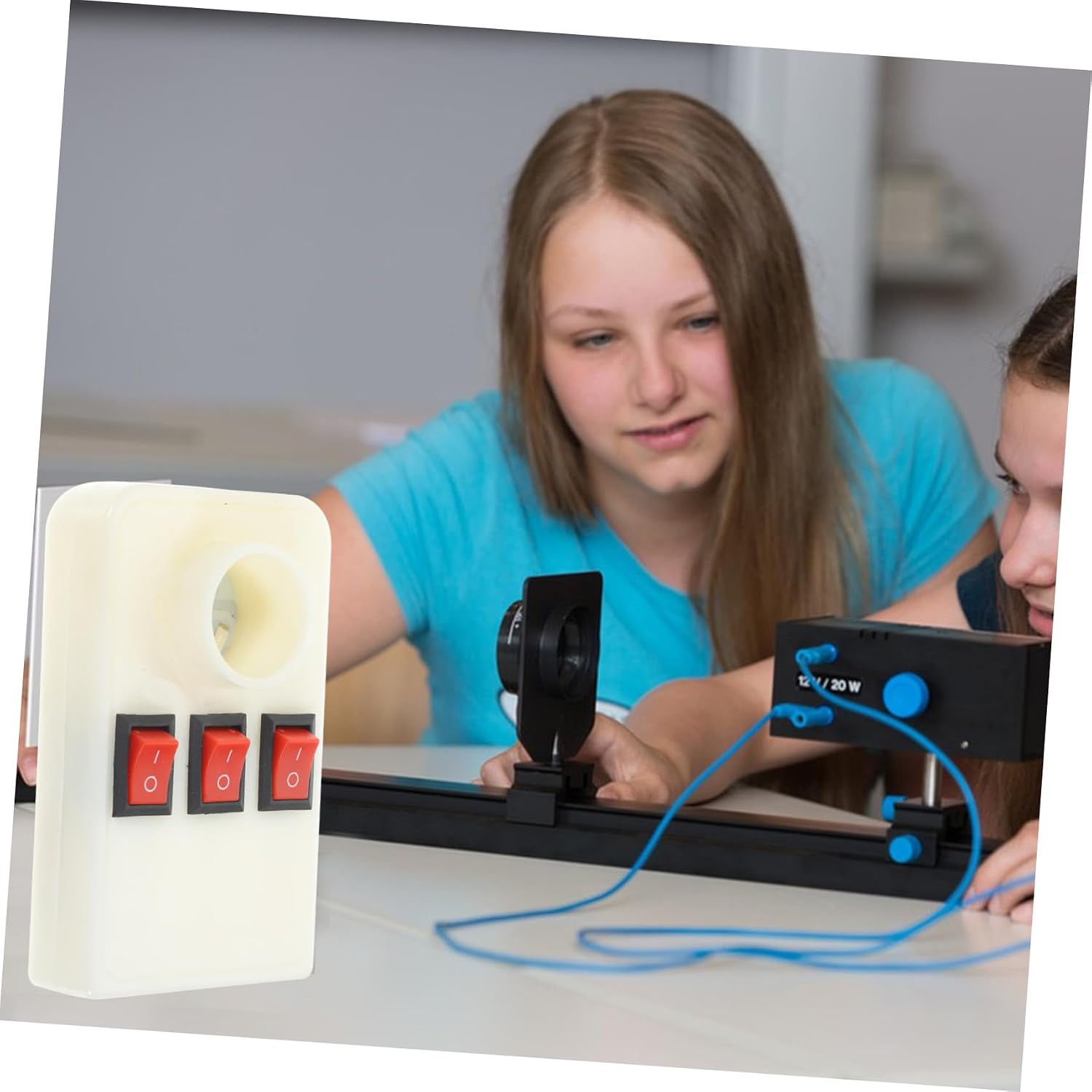 Three Primary Light Sources Optics Experiment Kit Prism Optic Soft Light Bulbs Physics Classroom Teaching Instruments Style