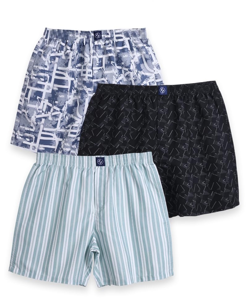 supersquad Men’s Printed Laffer Boxer Shorts Pack of 3 | Cotton Blend Regular Fit Multicolour-picture-22