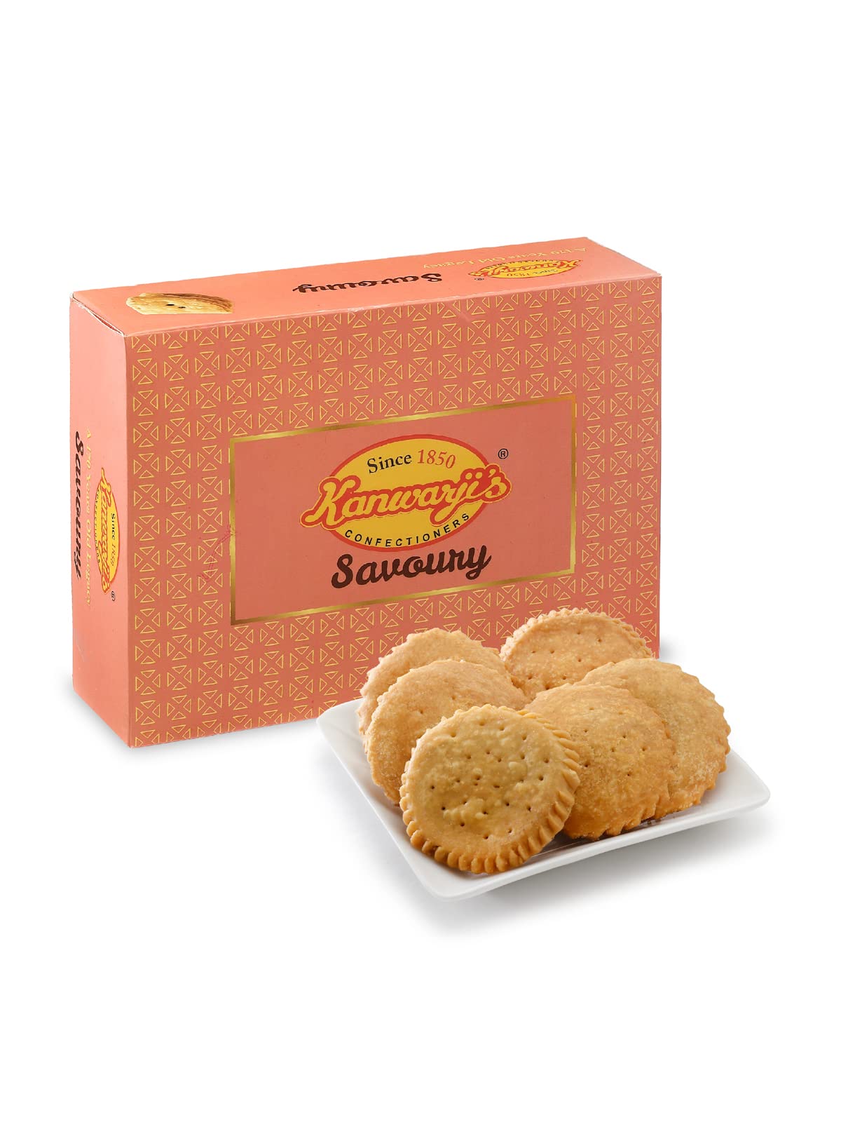 Kanwarjis Confectioners | Nimki | Evening Tea Time Snacks | Crispy | Namkeen Mathi | Ready to eat | Snacks Achari Mathi (400gm) (B09J41DTJM) Amazon Price History, Amazon Price Tracker