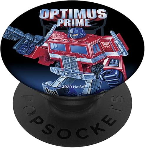 Transformers Optimus Prime Hero PopSockets PopGrip agarre intercambiable para teléfonos y tabletas
