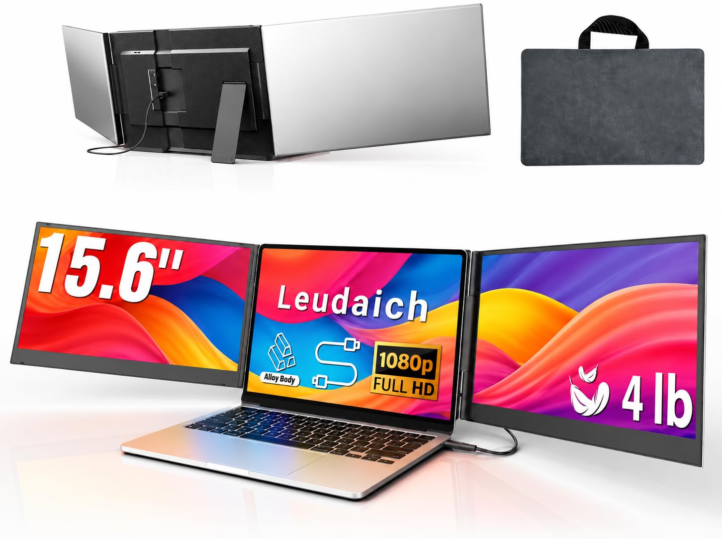 Leudaich One Cable Laptop Screen Extender