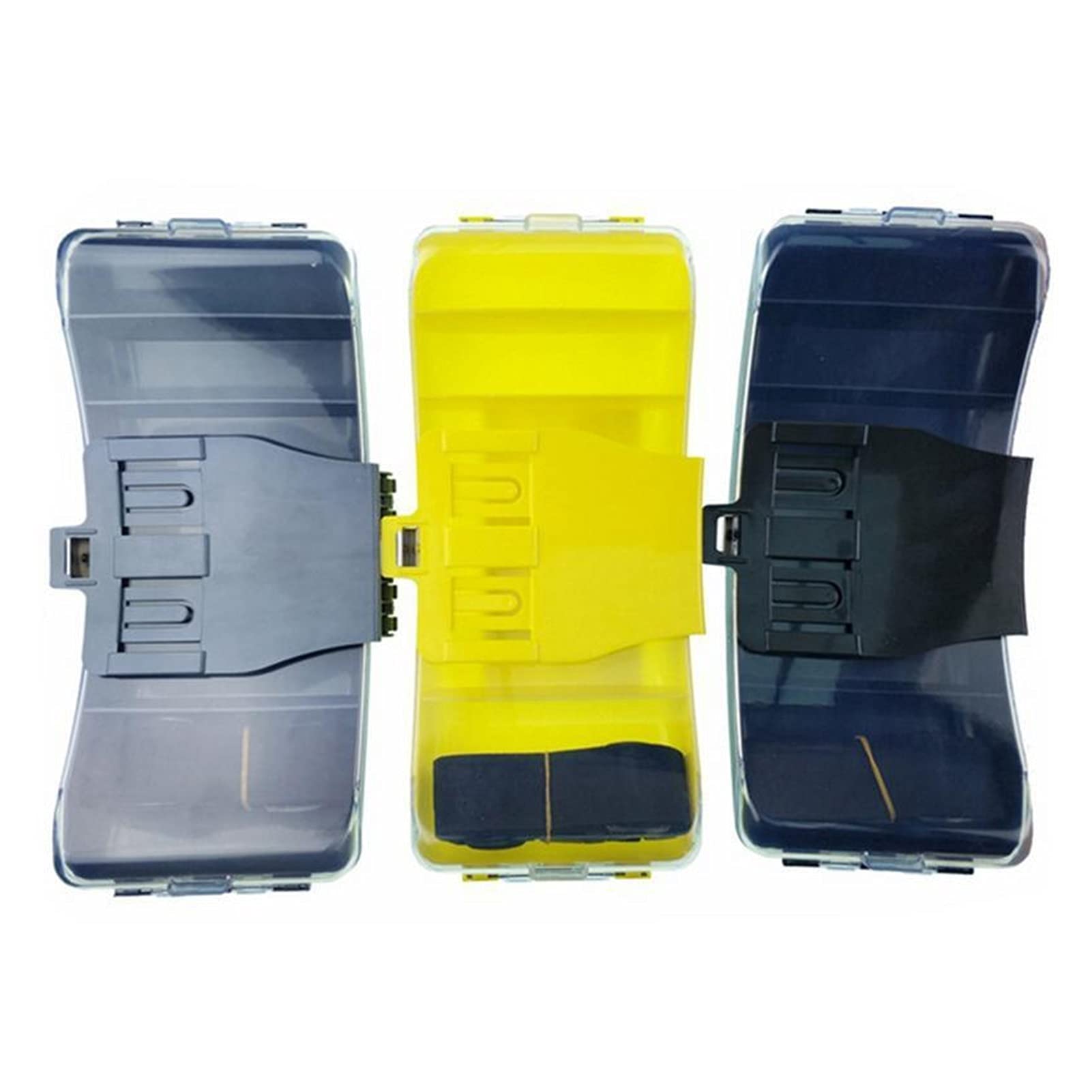 Angelzubehör Folding Fishing Gürtel Köder Box Angelausrüstung Aufbewahrungskoffer Outdoor Sport Zubehör Tragbar Kleinteilebox