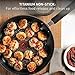 T-fal Ultimate Hard Anodized Nonstick Fry Pan Set 2 Piece, 10, 12 Inch, Oven Broiler Safe 400F, Cookware, Pots and Pans Set Non Stick, Kitchen Frying Pans, Cooking Skillets, Dishwasher Safe, Grey