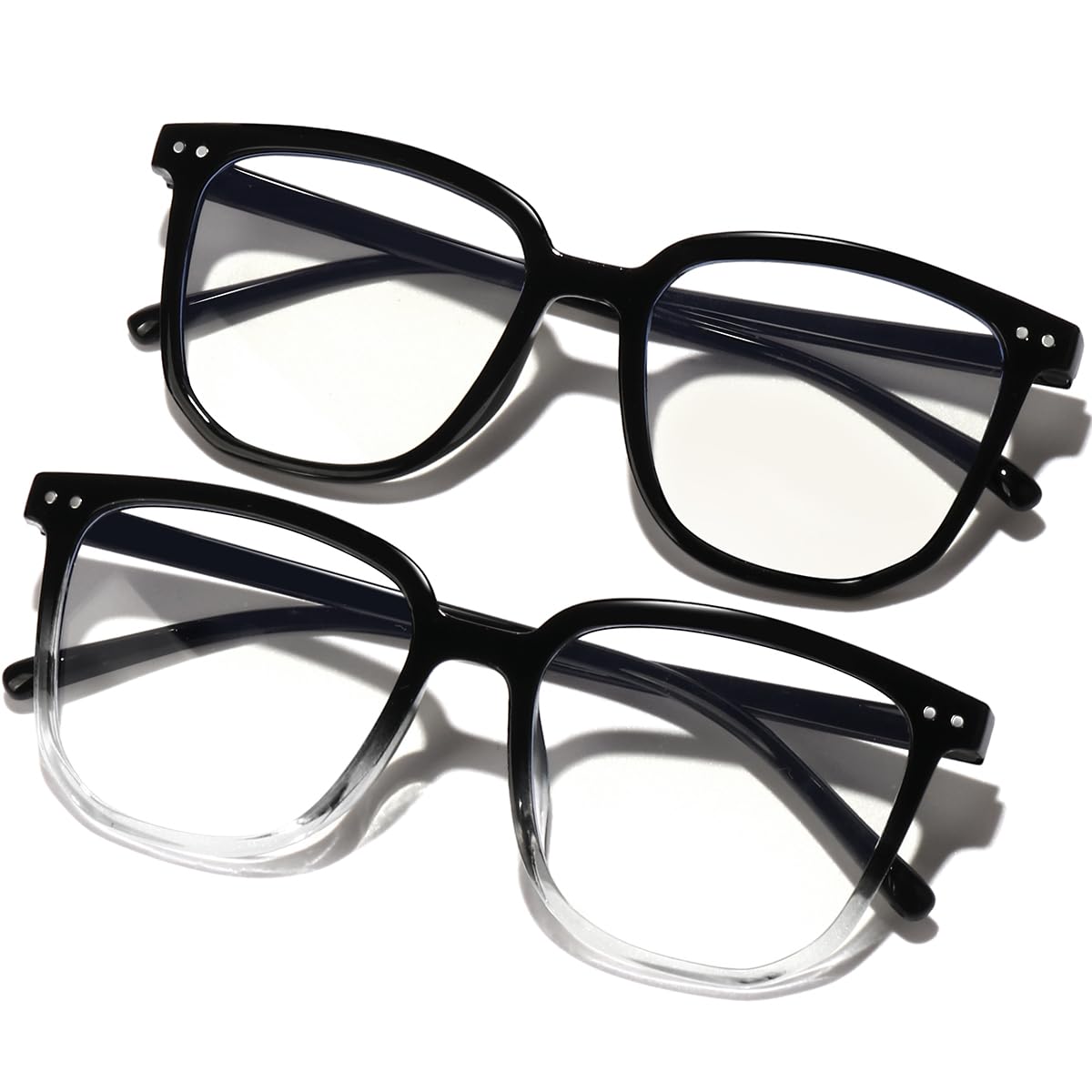 GFUIARA Blue Light Blocking Glasses for Women Men,Fashion Square Blue Blockers Glasses,Computer/TV/Phones/Gaming Glasses