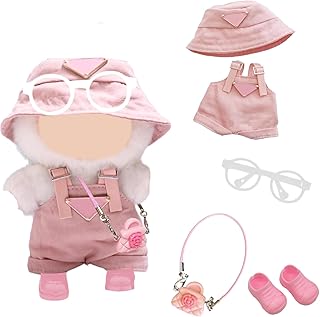 S.F.Pachira 5 Piezas Ropa de muñeca para La-BU-BU, Ropa de Peluche de 17 cm para La-BU, Disfraces para muñecas La-BU, Traj...