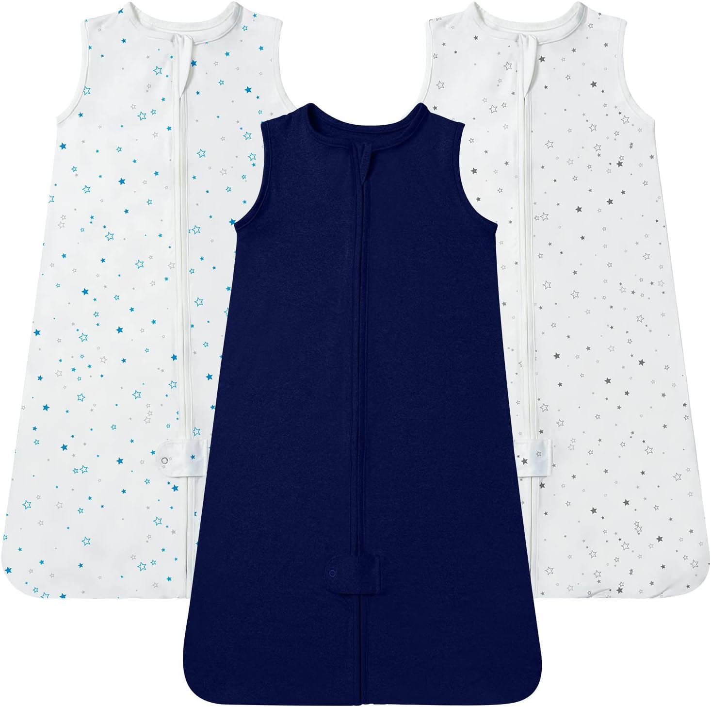 TotAha Baby Sleep Sacks 3-Pack, 0.5 TOG Wearable Blanket, 3-6-15-24 Months