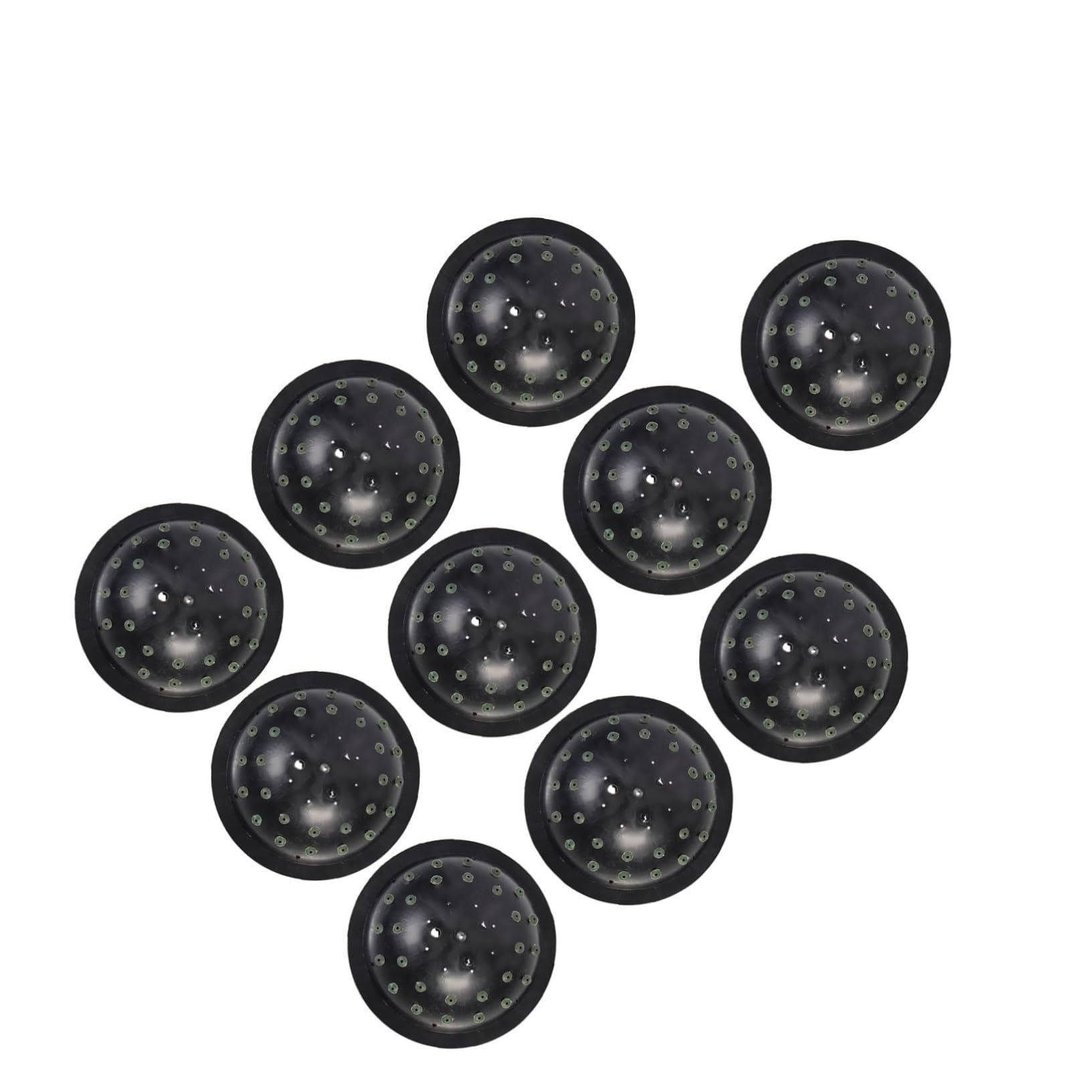 HOODANCOS 10pcs Floral Fixation Base Holder for Vase Arrangement Plastic Flower Frog Reusable Flower Base