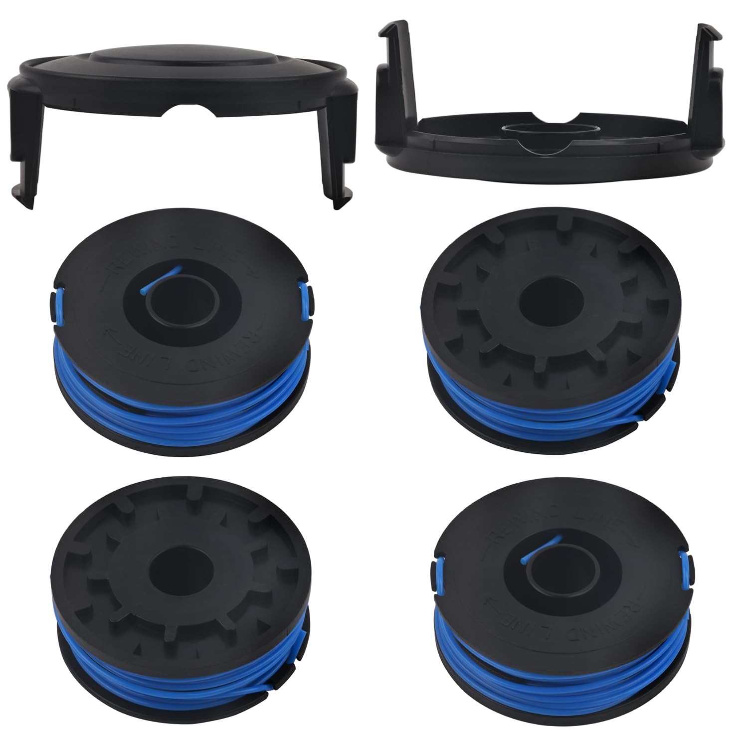 Spools & Spool Caps for Spear & Jackson String Trimmer GT450 GT600 N1F-GT-280/450-D N1F-GT-300/600-D S4528ET S6030ET (SAC) — image 1