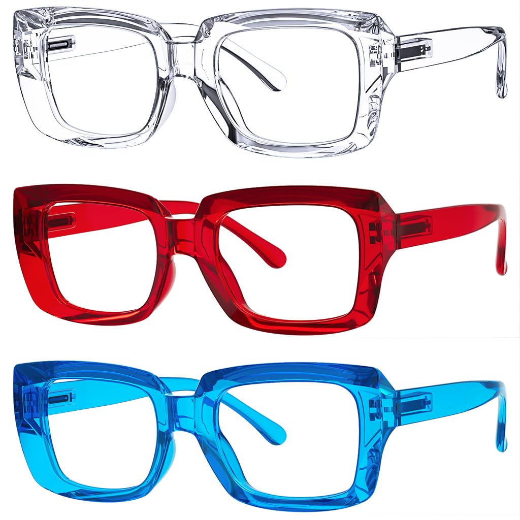 Eyekepper Reading Glasses for Women, 2.75 Readers, 3 Pack Stylish Cheaters