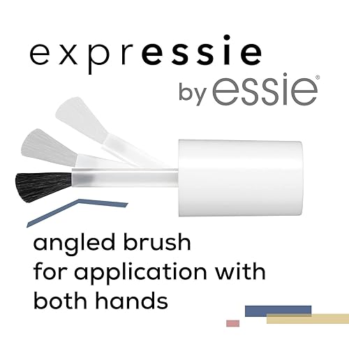 Miniatura 5 de Essie Expressie - Esmalte de uñas de secado rápido, color rosa de burbuja, vegano, Makin' Moves, 0.33 fl oz