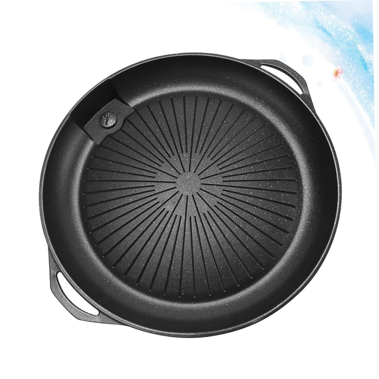 Toddmomy Accesorios para Asar Wok Accesorios para Barbacoa Al Aire Sartén Parrilla De Barbacoa Placa Antiadherente para Barbacoa Herramienta para Asar Al Aire Herramienta