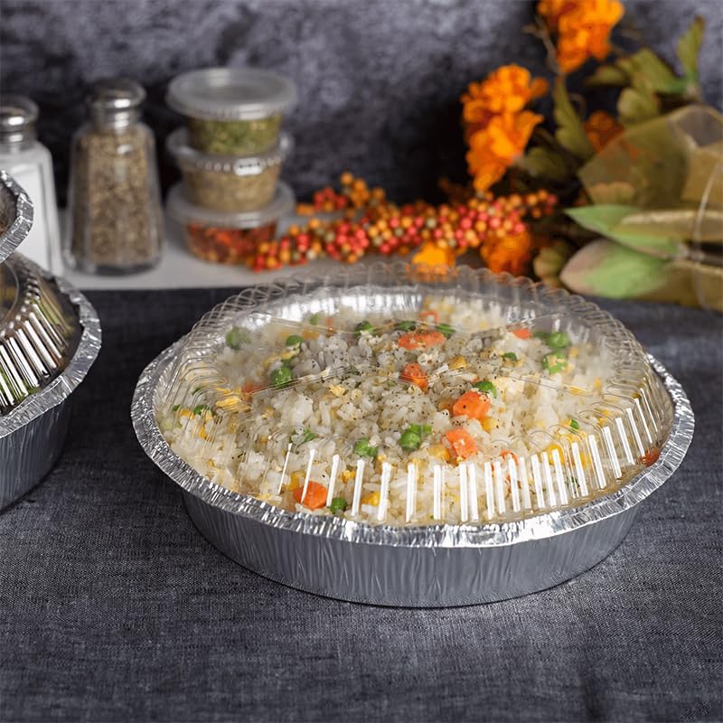 8 Inch - Dome Lids - DL-8-500 Pcs/Carton