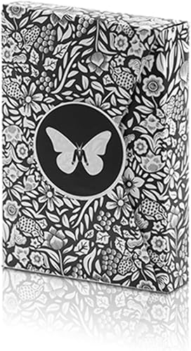 Murphy's Magic Supplies, Inc. Ondrej Psenicka - Naipes de mariposa de edición limitada marcados (negro y blanco)