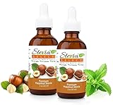 Stevia Select Liquid Stevia Drops - Keto Friendly Liquid Stevia Sweetener | Stevia Drops Hazelnut | Zero Calorie Sweetener Sugar Substitutes Extracted from Sweet Leaf | Flavored Stevia Hazelnut 2- 2oz