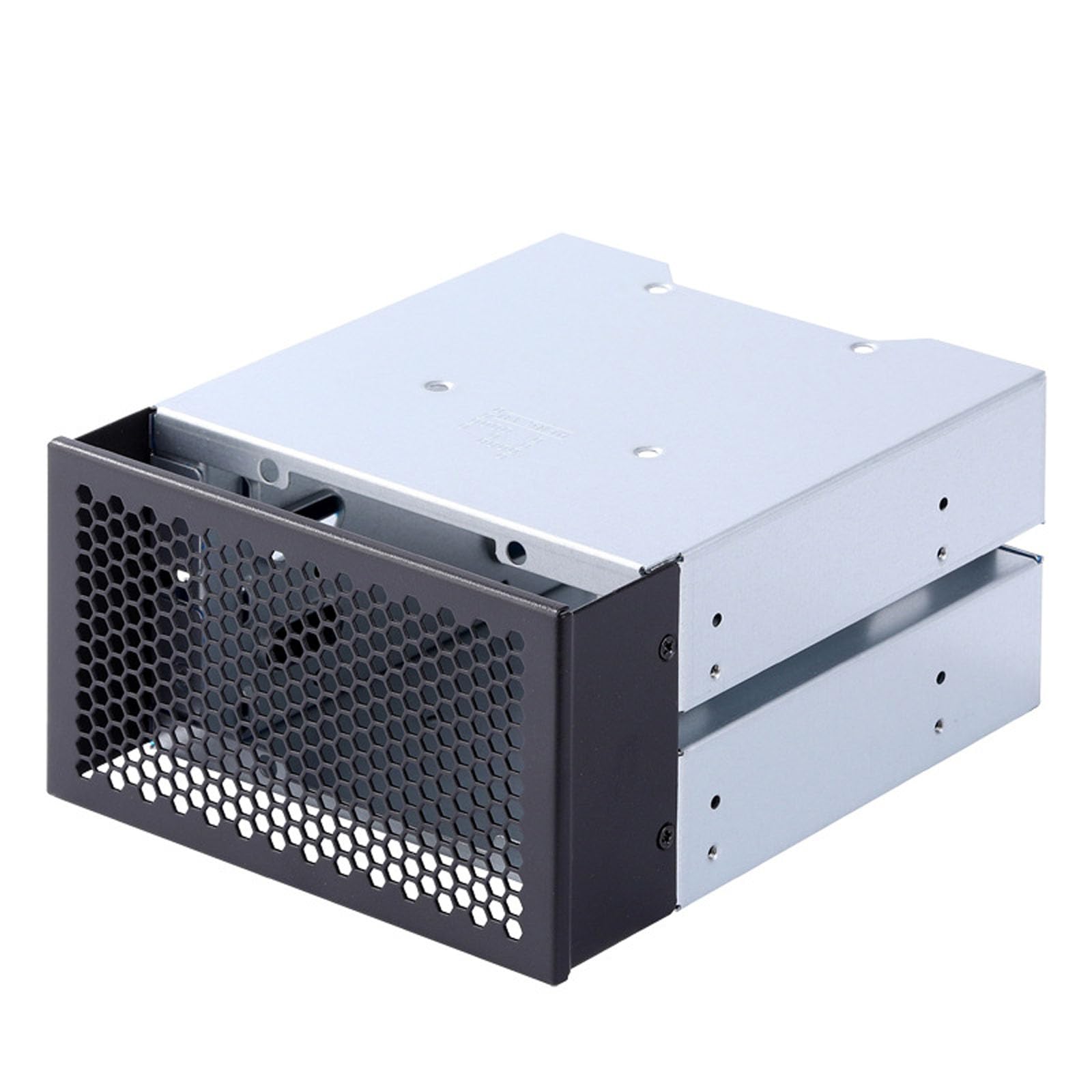 Cage d'extension pour disque dur 3,5" - Compartiment pour stockage de boîtiers d'ordinateur en métal