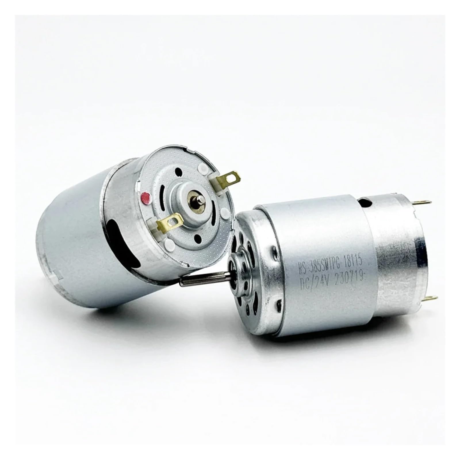 AARTERZZA RS-385-18115 DC DC 6V 12V 24V 9000RPM Front Ball Bearing Carbon Brush Electronic Starter for Hair Dryer DIY Toy Fan