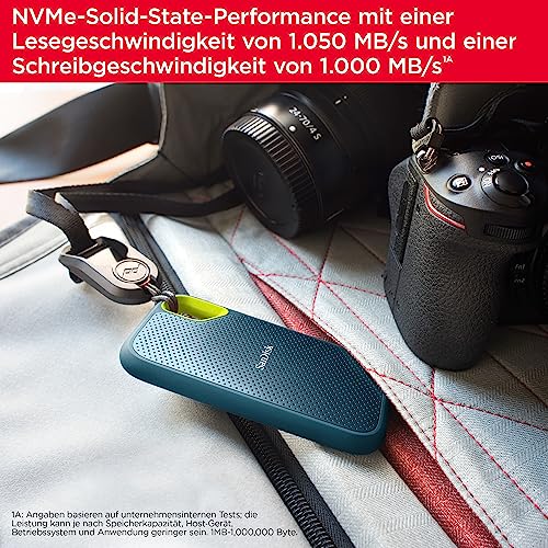 SanDisk Extreme Portable SSD 4 TB - bis zu 1.050 MB/s Lesen - Monterey – Ansicht 5