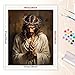 TAOPAOLAB Religious Art Paint by Numbers Kit for Adults - DIY Jesus Praying Painting on Canvas 16x20 Inches, Acrylic Paint Set, Suitable for Beginners, Inspirational Art for Home Decoration or Gifts.