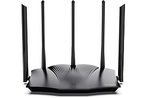 Tenda Tri-Band AX3000 WiFi 6 Gaming Router: Unmatched Performance for Online Warriors